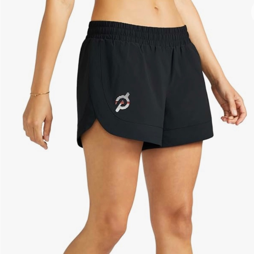 New Peloton Velocity 4” Black Shorts Size S